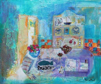 Seaside Kitchen by Sylvia Paul